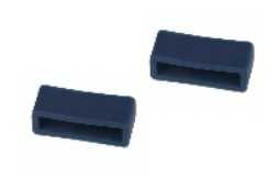 2x Szlufka Do SMARTWATCH Garmin Samsung 22 mm GRANATOWA