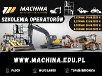 Kurs na Koparko Ładowarki, koparki, ładowarki, walce, równiarki