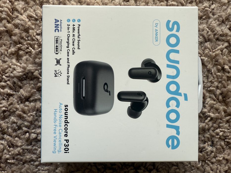 Наушники ANKER SoundCore P30i (A3959311) Black