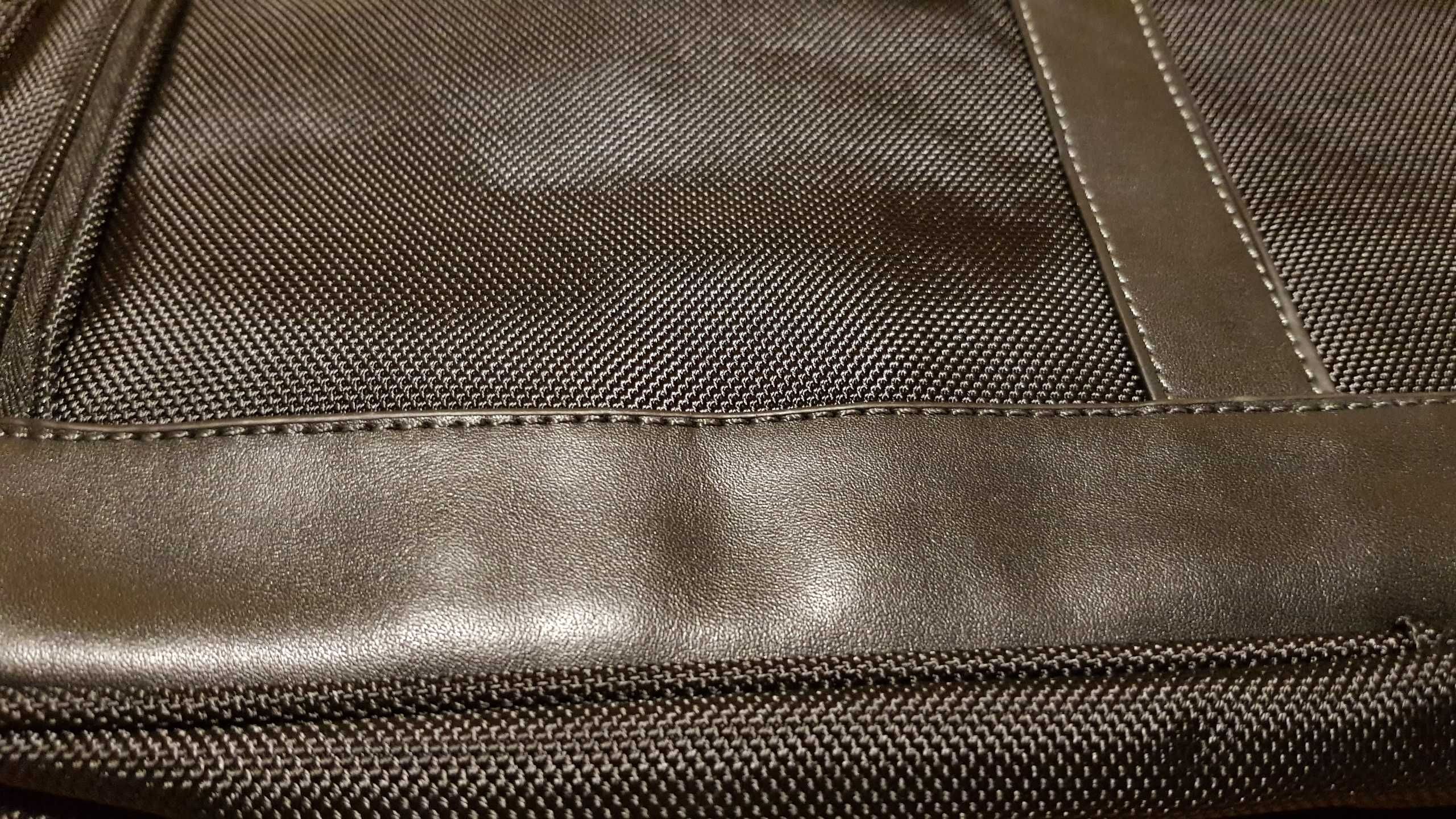 Nowa mocna torba na laptopa/książki czarna 15,4" duża 44x33x11,5 cm