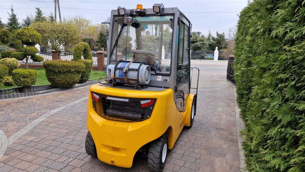 Jungheinrich TFG 430s Wózek paletowy widłowy LPG Duplex 3T 2016 rok
