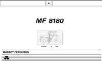 Katalog części Massey Ferguson 8180