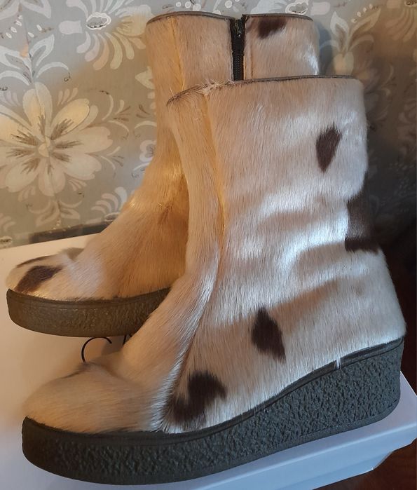 Сапожки Угги! Натуральные из Меха Оленя и Овчины! от Бренда Promiinent