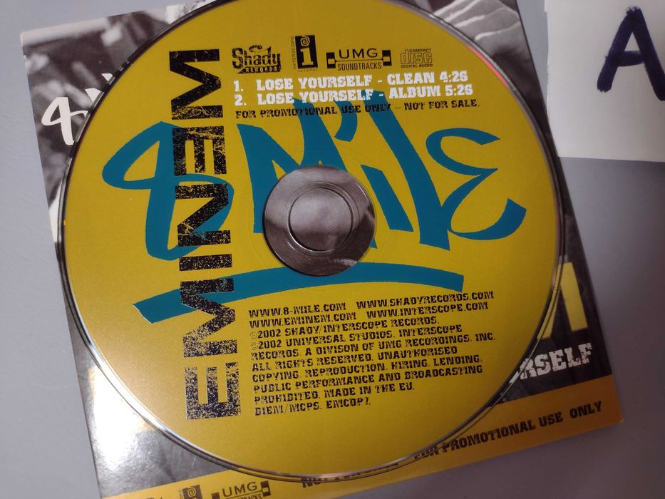 CD Eminem Lose Yourself PROMO