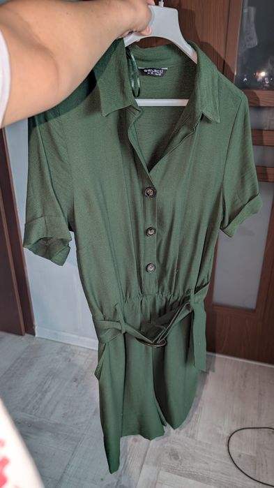 Kombinezon krótki khaki