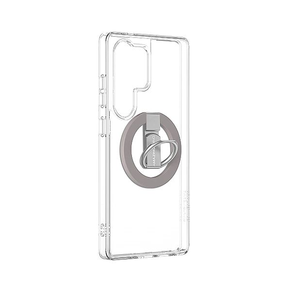 Etui silikonowe AMAZINGTHING Minimal Mag Case z pierścieniem magnetycz