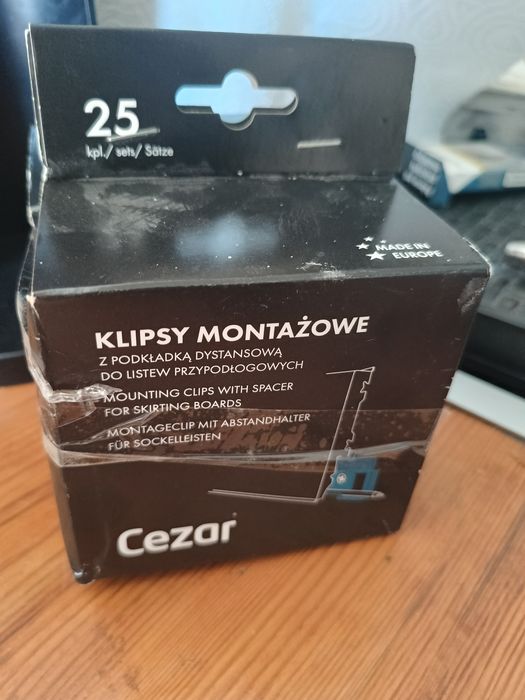 Klipsy montażowe