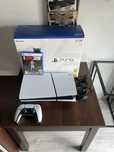 Konsola playstation 5 CFI-2016 z napedem, kontrolerem i gra 2k25