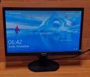 Monitor Philips 241S4L 24" 1920 x1080 16:9,przewód DVI - HDMI