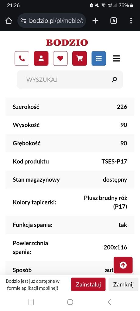 Kanapy dwie sztuki.