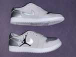 Nike Air Jordan 1 Retro Low OG Silver us 13