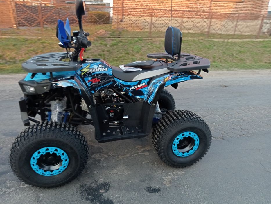 Quad XTR STORM PRO 125cc NOWY koła 8" transport gwarancja LICZNIK LCD
