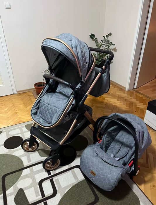 ** CARRINHO DE BEBÉ trio * multifuncional 3 em 1 * NOVOS **