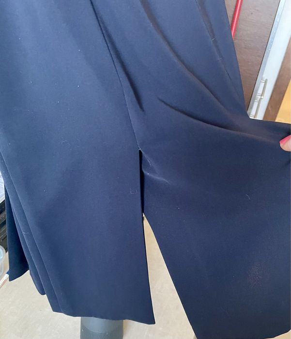 Spódnica granatowa, wizytowa