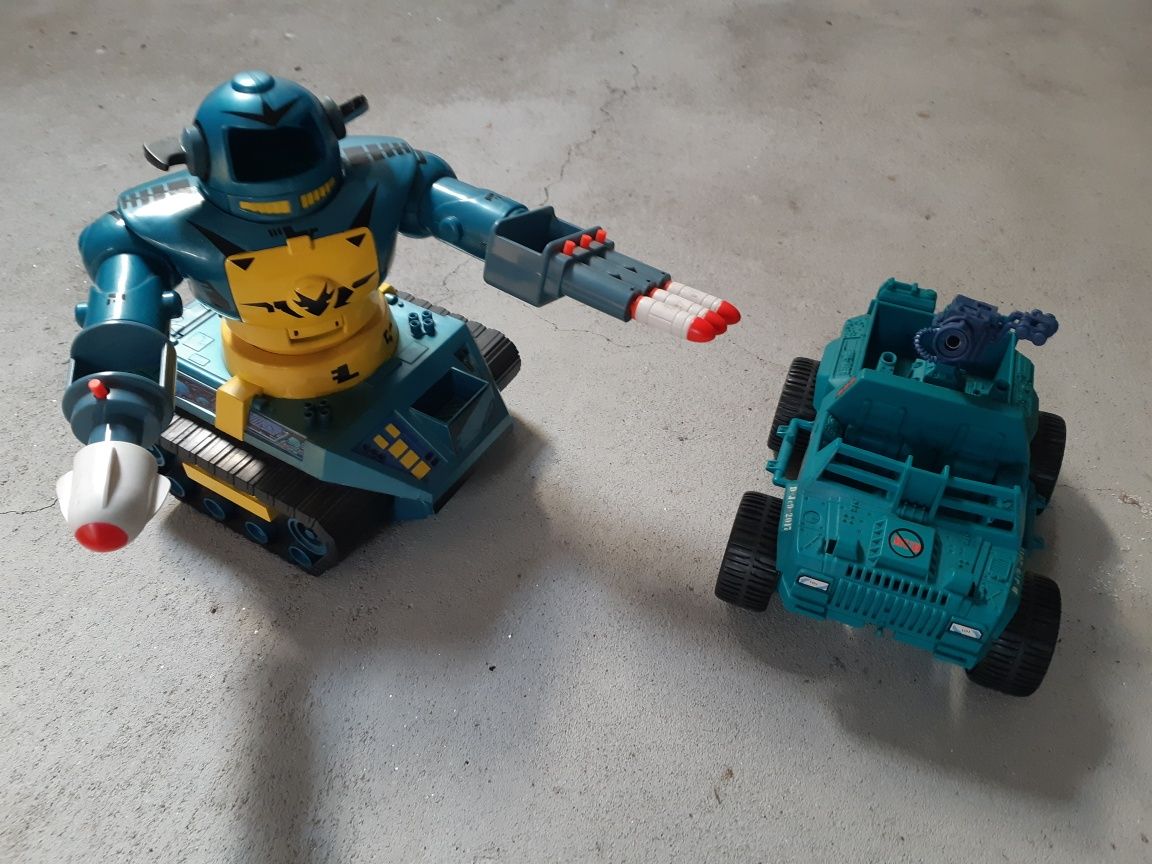 Brinquedos anos 90 GI Joe + robot