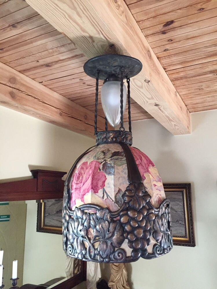lampa wiszaca Stary żyrandol