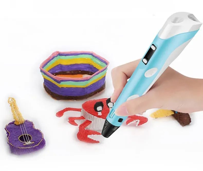 Długopis 3D dla dzieci BLOW + 13x wkłady filament multikolor 55-001#