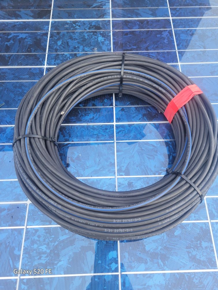 Kabel przewód do instalacji fotowoltaicznej 1x6mm2