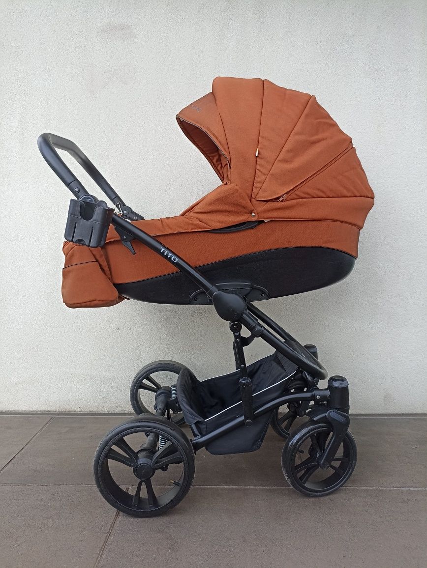 Wózek 3/1,4/1 Bebetto tito fotelik cybex cloud i size rozkladany