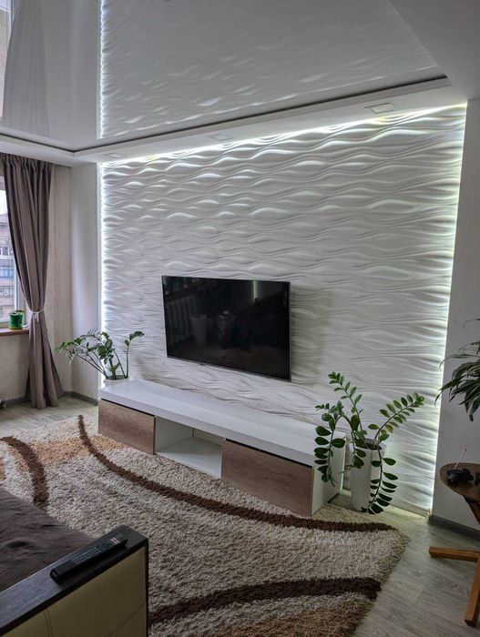 Трикімнатна квартира. Тепла . велика і комфортна