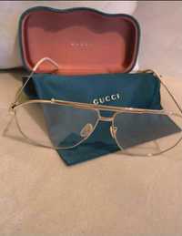 Okulary oprawki zero Gucci