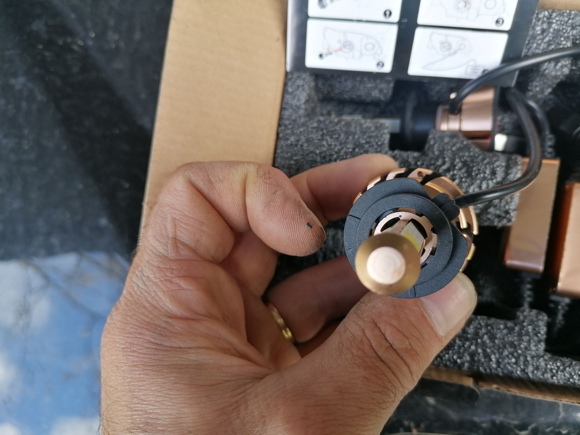 Lampedas led H7.