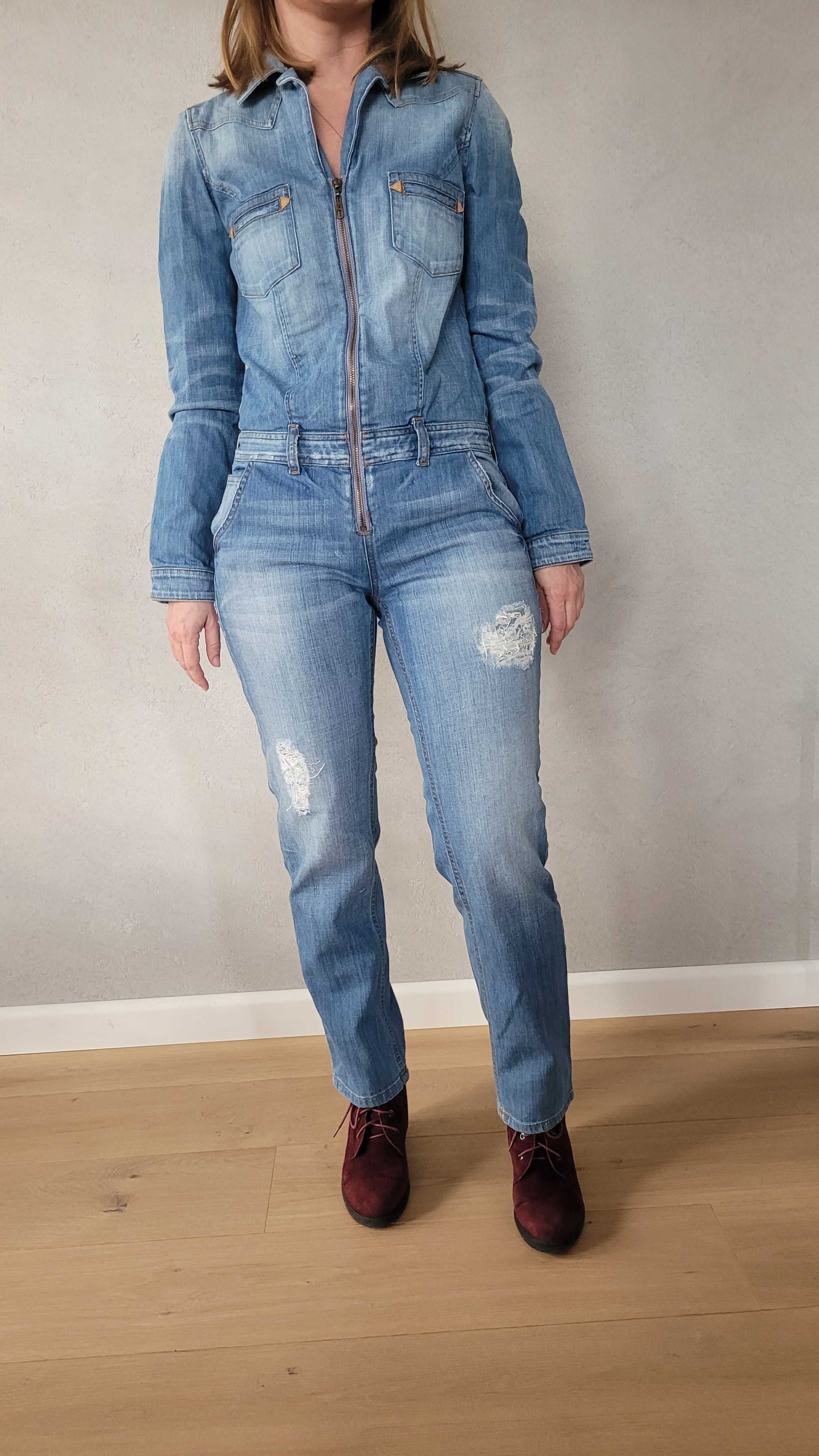 Jeansowy kombinezon Guess r.s