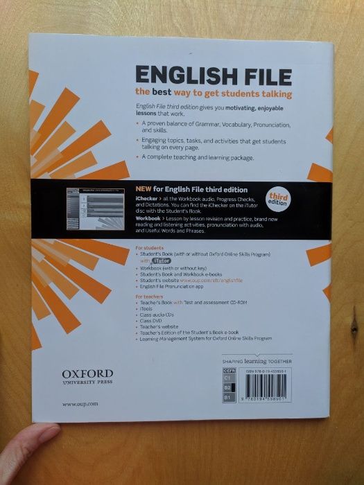 Учебник "Englich file" 2 тома