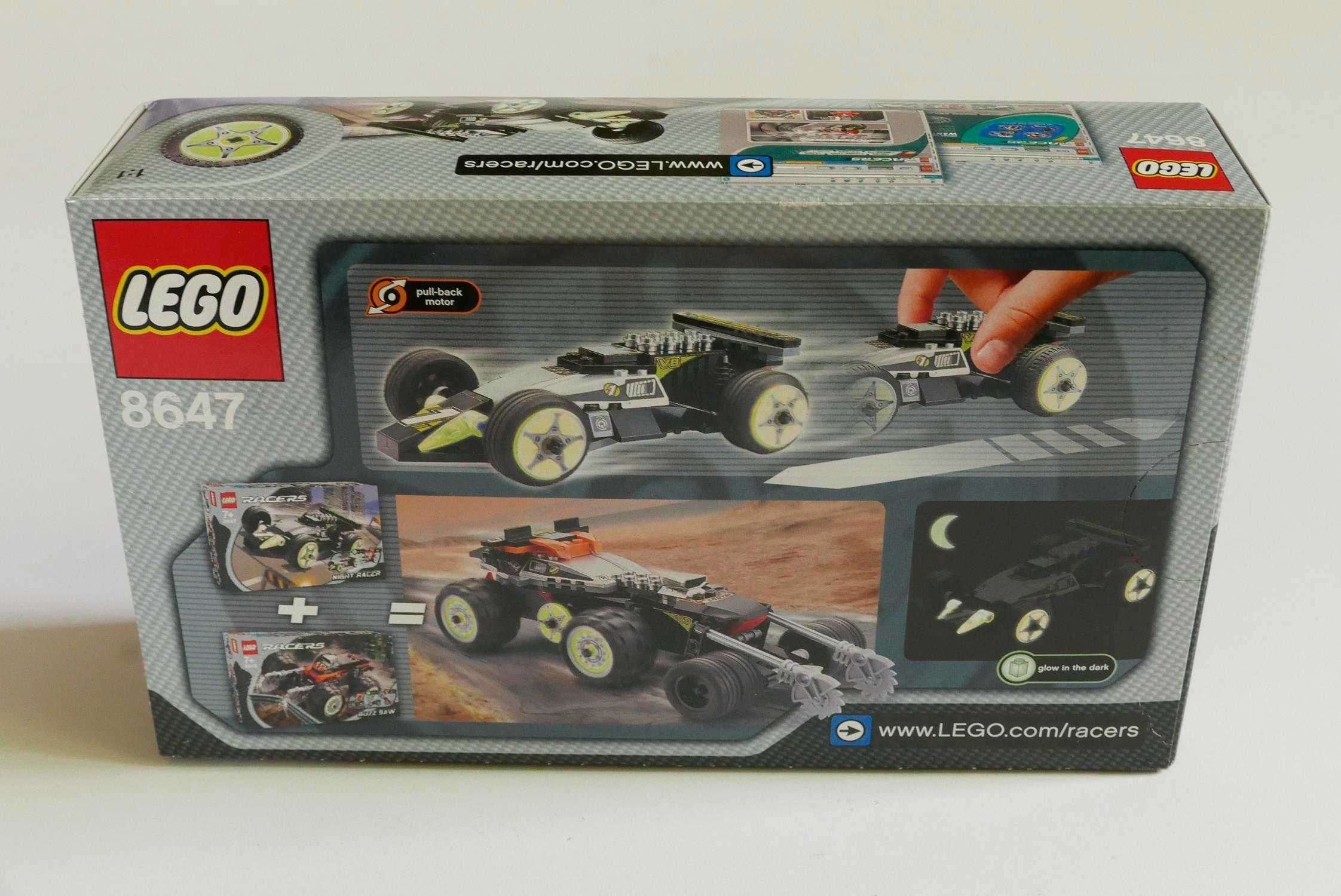 LEGO Racers 8647 Night Racer NOWY Unikat