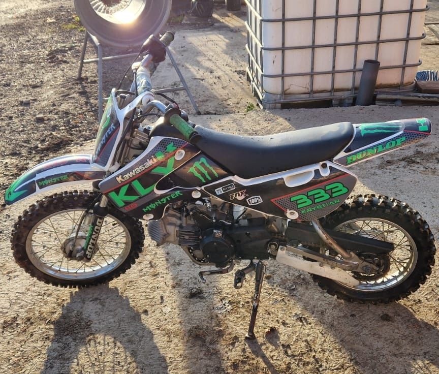 Kawasaki KLX 110, stan bdb. Nowe opony, sx, exc, yz,cr, crf