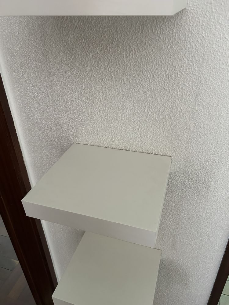 Conjunto de 3 prateleiras ikea lack 30x26 cm