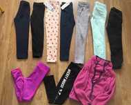 Zestaw legginsy getry spodnie jeansy nowe next zara 116-122