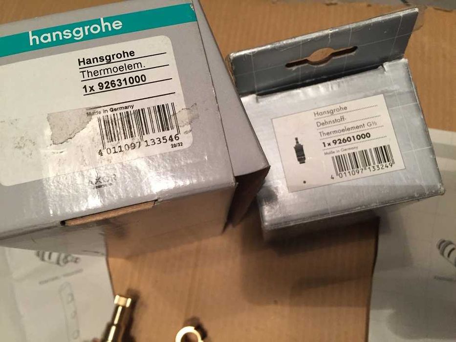 Hansgrohe termoelementy