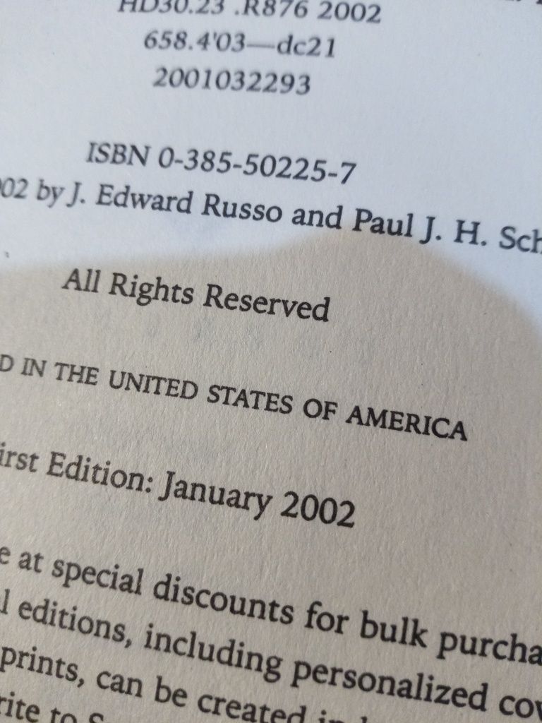 Winning Decisions : Getting It Right the First Time - J. Edward Russo