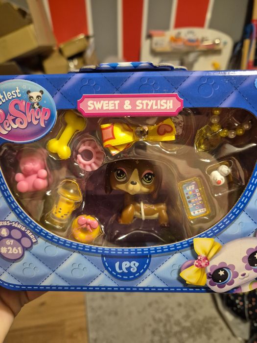 Littlest pet shop figurka jamnik