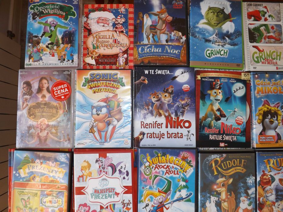 Bajki święta dvd filmy