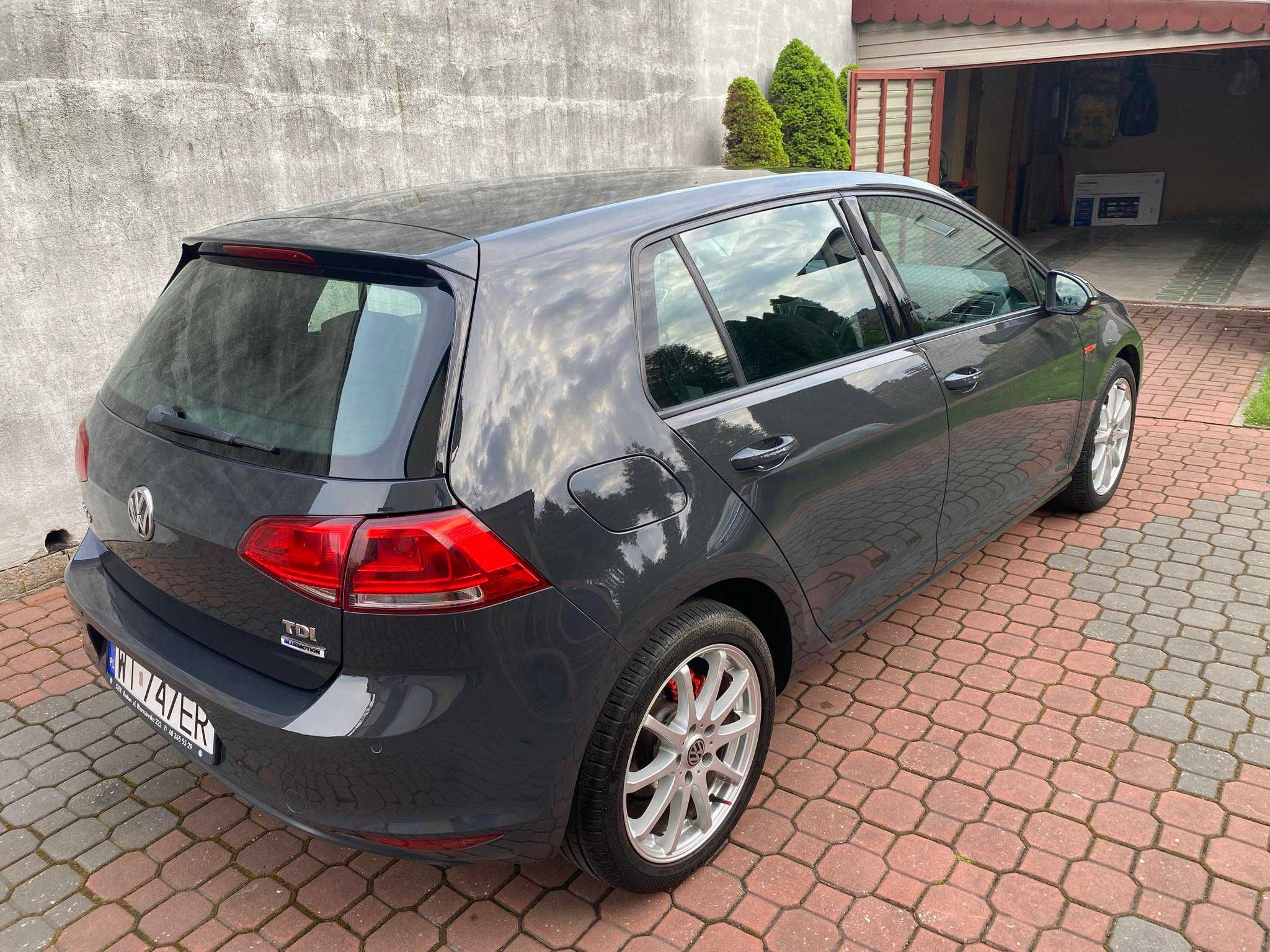 Volkswagen Golf VII 1.6TDI 2016r Salon Polska Hatchback 5 DRZWI