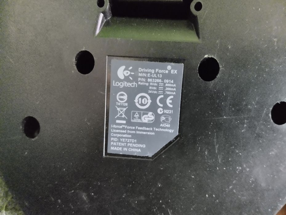 Kierownica PS2 logitech