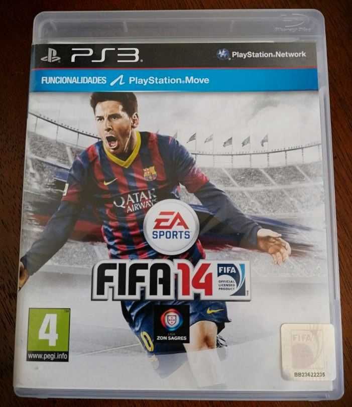 Jogos PlayStation PS3 FIFA 14