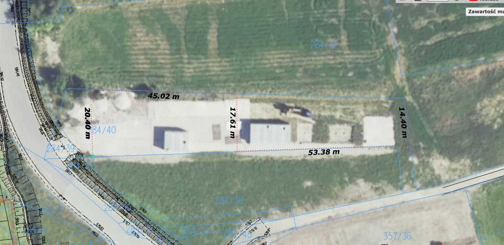 Działka przy trasie S7