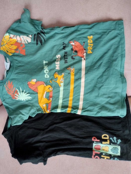 T shirt bluzka z krótkim rękawem r. 134