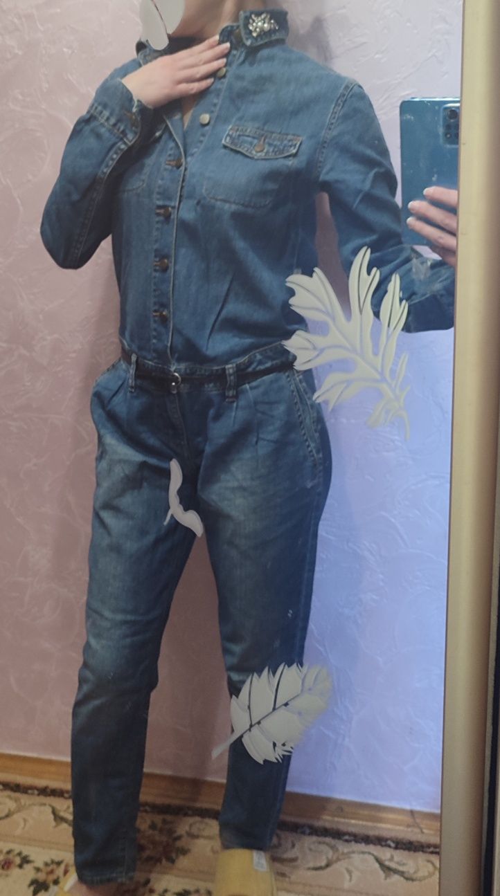 Комбінезон джинсовий Zara