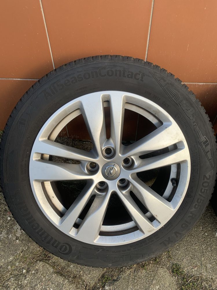 Felgi Alufelgi 5x105 Et 41 Rozmiar 16  Opel Astra K J Mokka Orginał