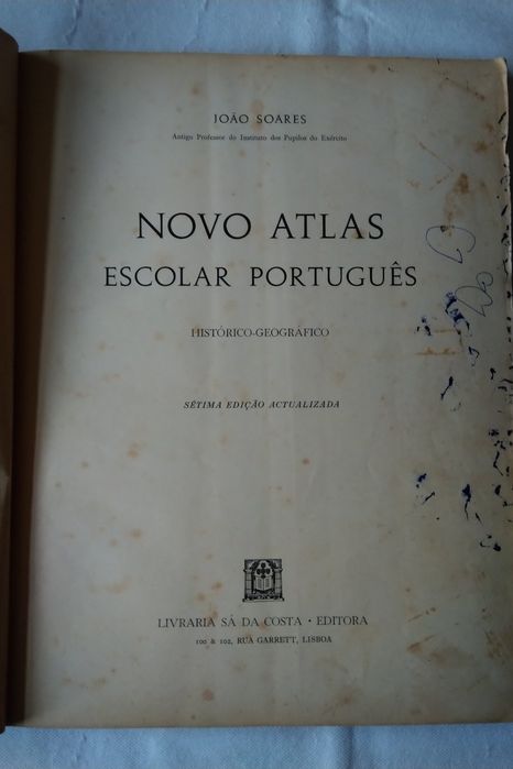 Novo Atlas Escolar Português