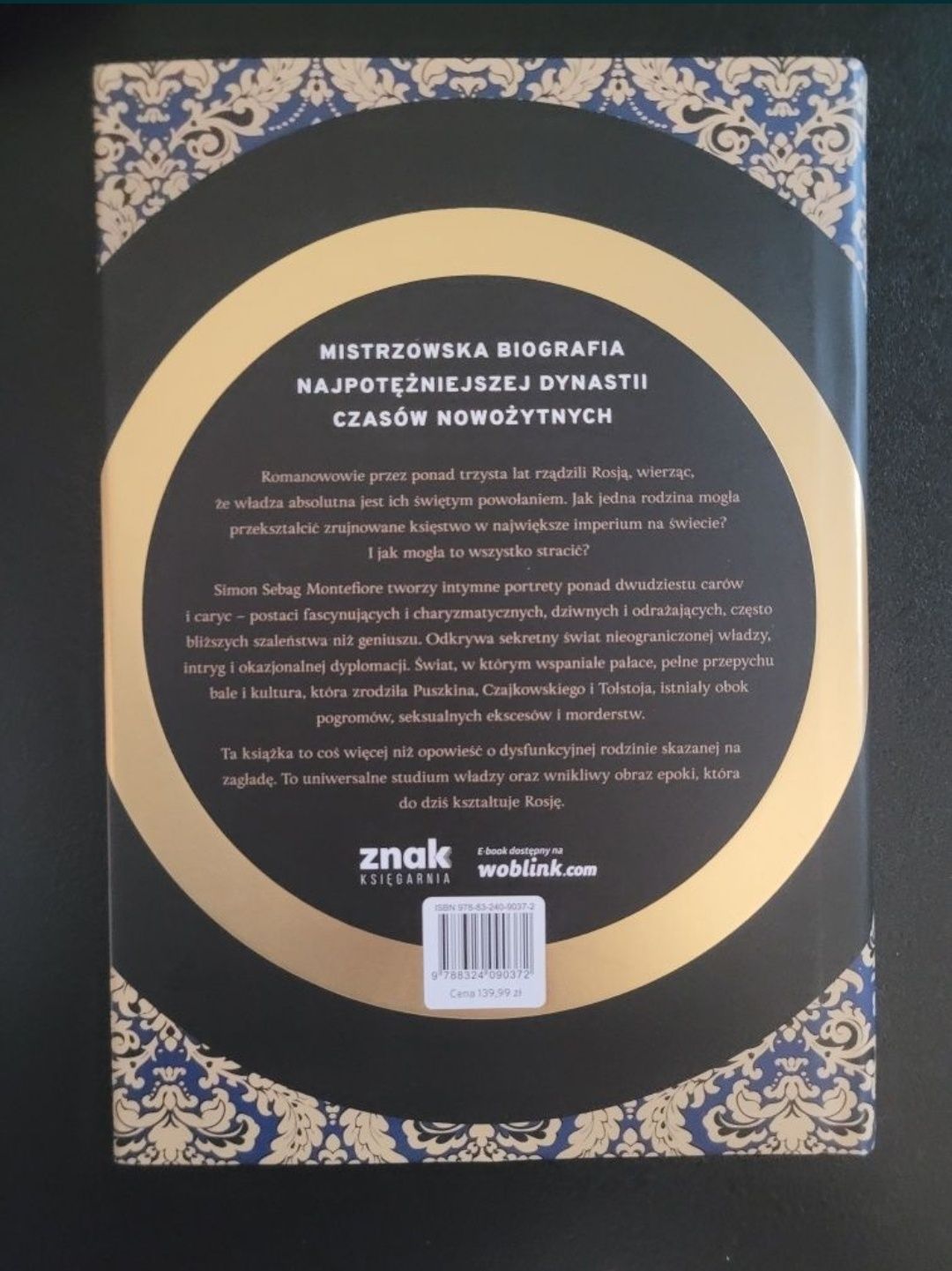 Książka Romanowie, Montefiore. nowa