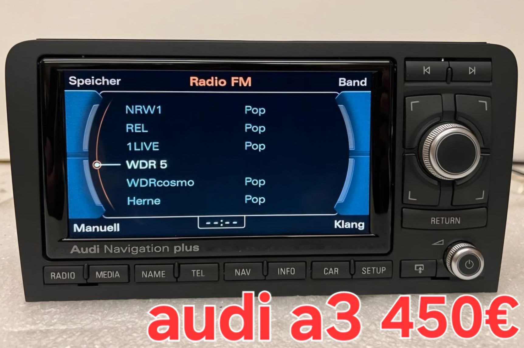 Rns-e audi a3 e a4 audi tt