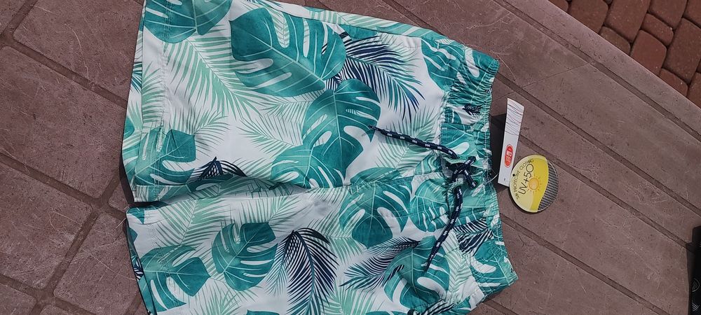 Spodenki kąpielowe, na basen, szorty,116, cool club, smyk