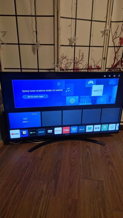 Telewizor LG 55NANO813PA SMART TV 55 cali 4k HDR