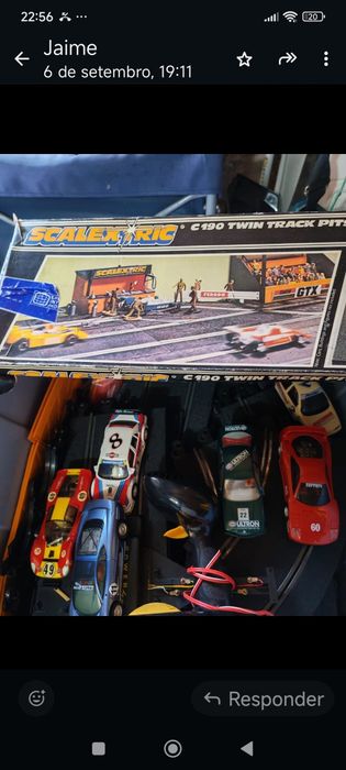 Pista de carros de corrida