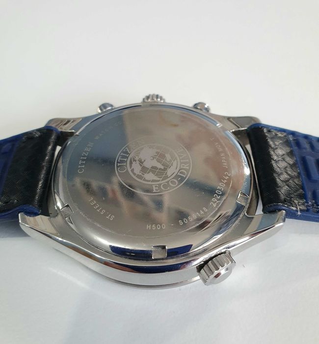 Citizen Eco-Drive Chronograph World Time + gratis